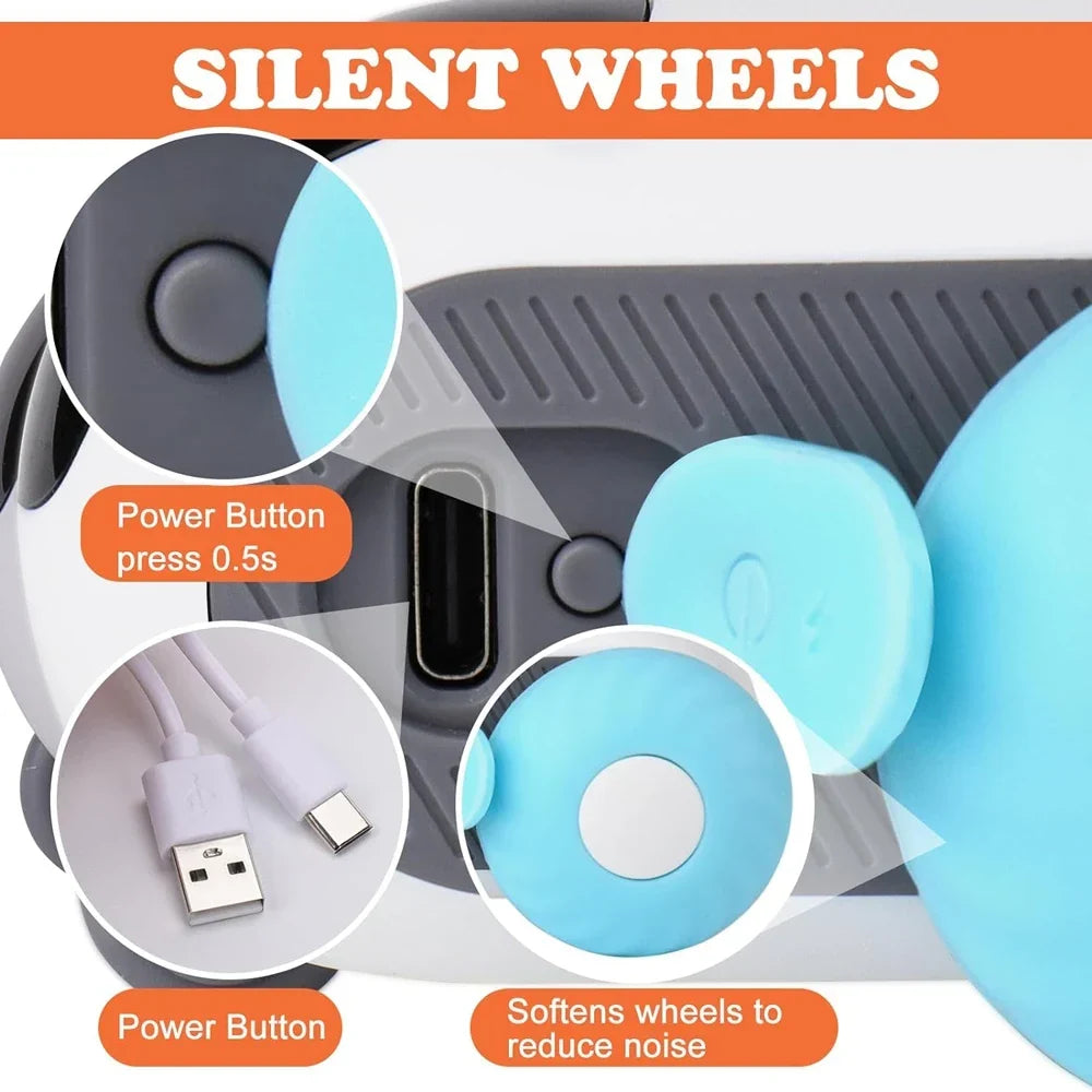 Smart Cat Toy 2 Modes Remote Controlled Car for Cats Dogs Interactive Playing Kitten Training Supplies