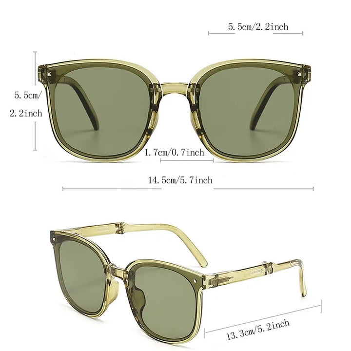 Foldable Sunglasses Cycling Eyewear Summer 2026 Trend UV400 Protection