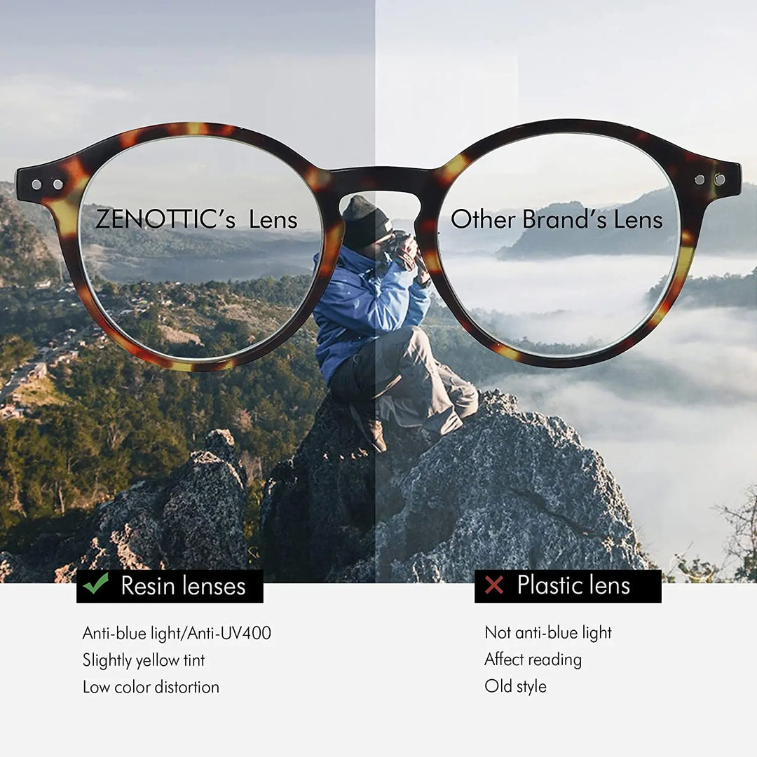 Blue Light Blocking Reading Glasses Presbyopic Computer Eyewear Anti-Glare Diopter 0 To 4.0 Back To School 2026