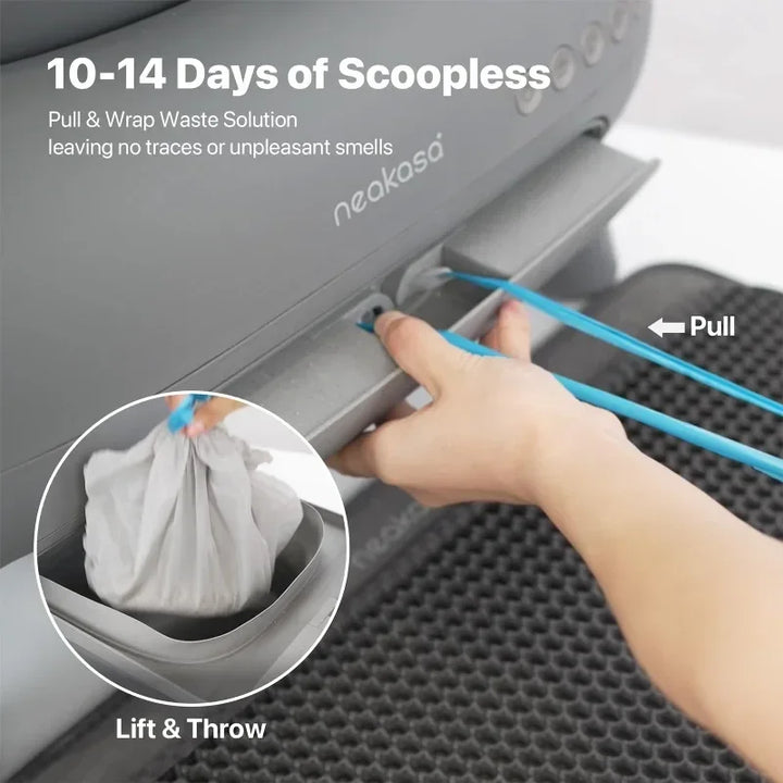 Smart Cat Litter Box App Controlled Automatic Self Cleaning Fall 2025 TikTok Viral Low Noise Odor Reduction