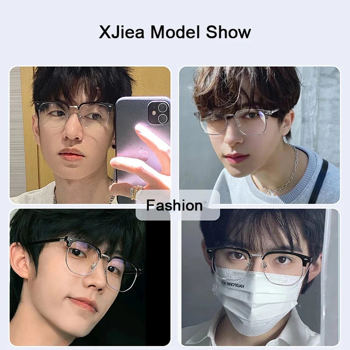 Blue Light Blocking Glasses Photochromic Rectangle Eyewear For Office And Computer Use Fall 2026 TikTok Viral Gift