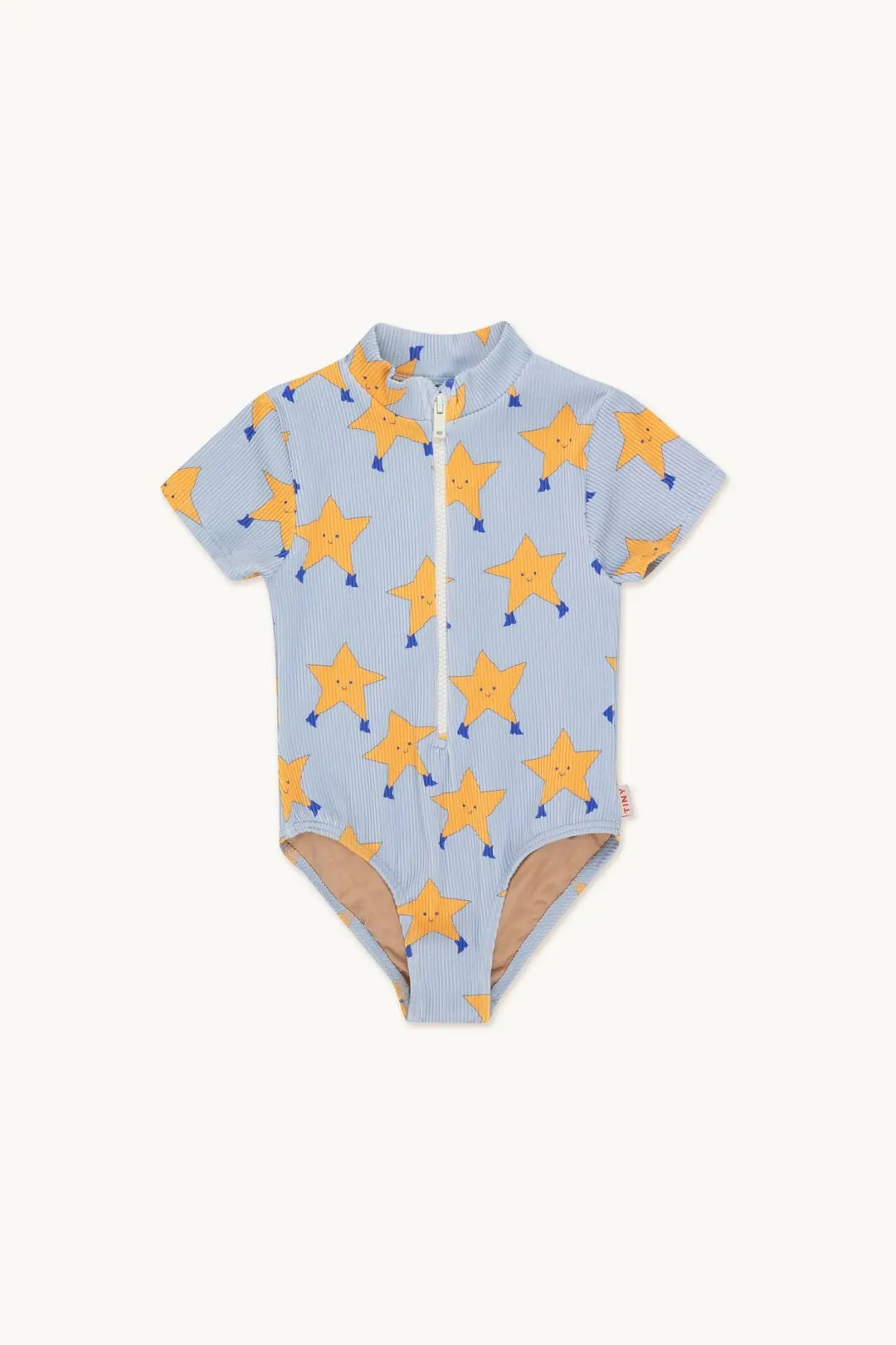 Lightweight unisex one-piece swimsuit - casual cut, nylon, beach &amp; pool wear for kids