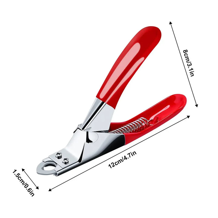 Stainless Steel Pet Nail Clipper - Dog &amp; Cat Grooming Tool for Small to Medium Pets, Nail Care