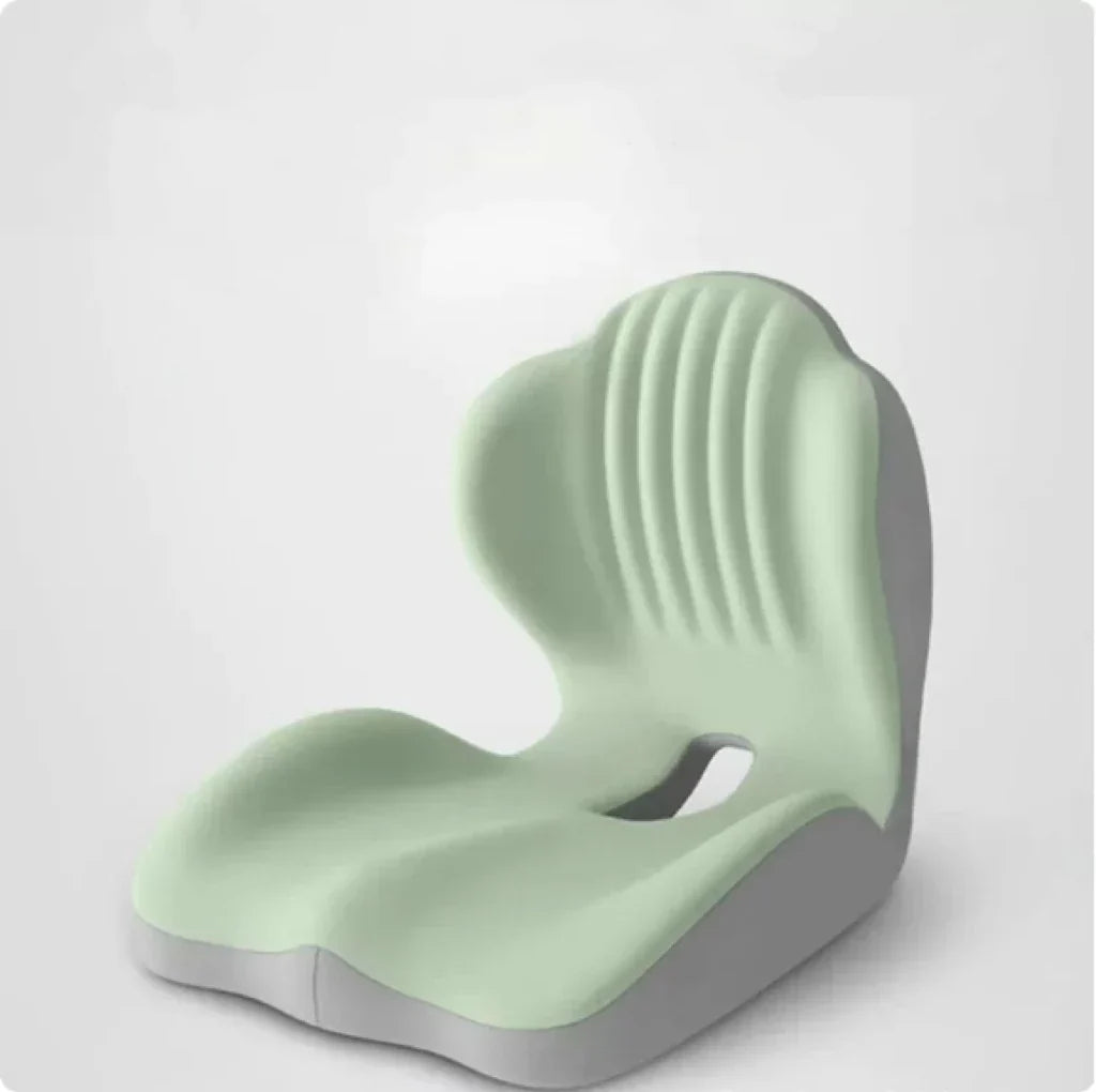 Memory Foam Seat Cushion – Ergonomic Lumbar Support for Office Chair and Car, Stress Relief