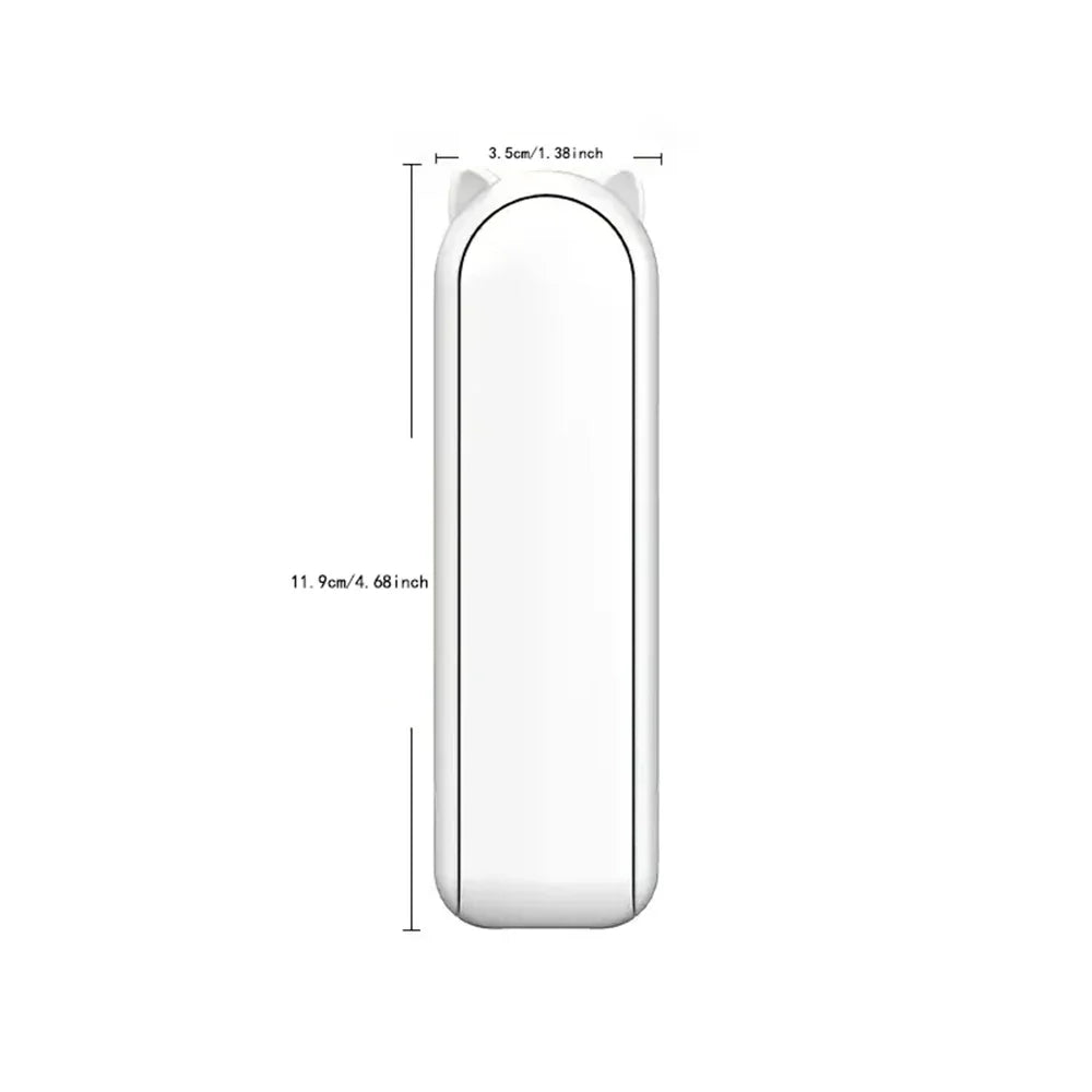 Hook Designer Portable Mini Handheld Fan - USB Rechargeable Personal Fan with Powerful Turbo Wind