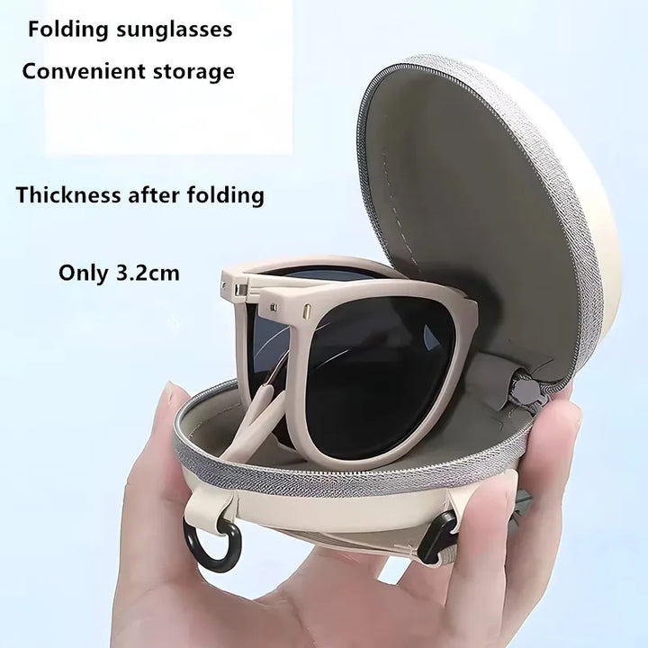 Foldable Sunglasses Compact Travel Eyewear Summer 2026 UV Protection Essential
