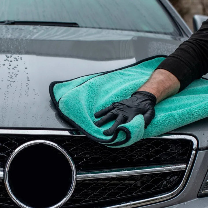 Microfiber Car Towel 38x38cm Deluxe Coral Fleece Ultra Absorbent Drying Cloth for Car Detailing TikTok Viral Fall 2025