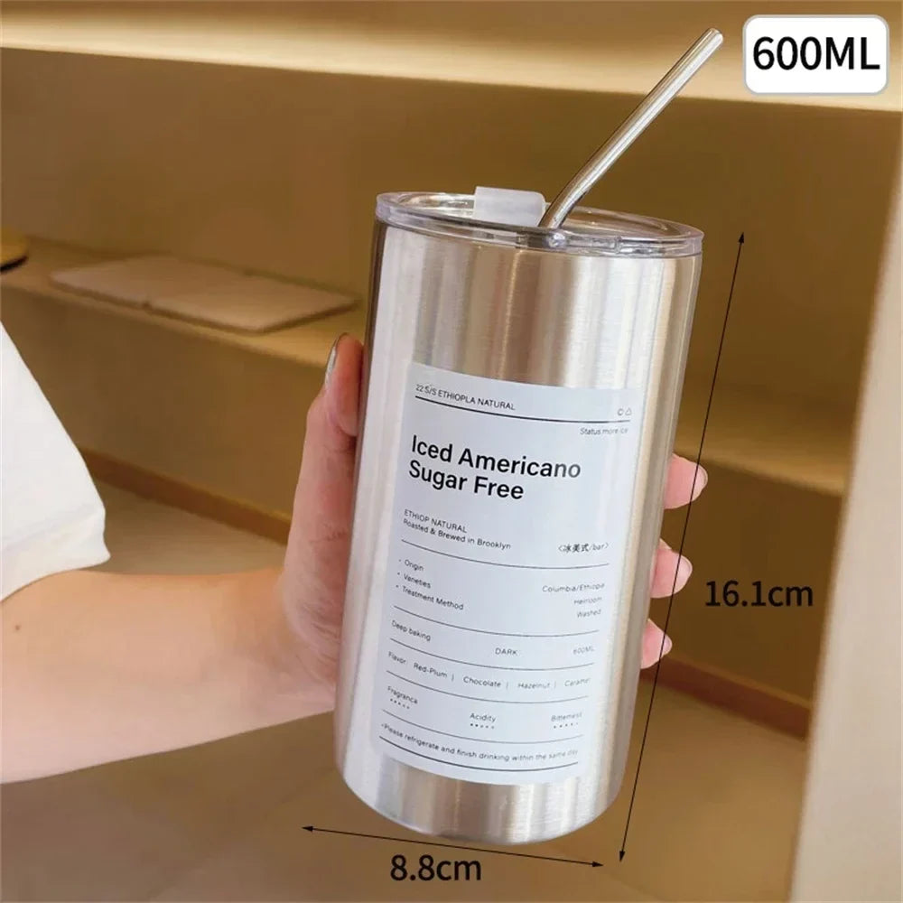 Insulated Water Bottle - Leak-Proof Drinkware Back to School 2026 Keeps Drinks Cold or Hot