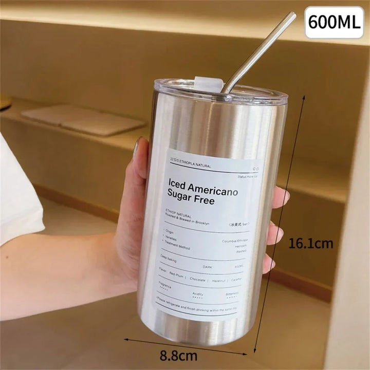 Insulated Water Bottle - Leak-Proof Drinkware Back to School 2026 Keeps Drinks Cold or Hot