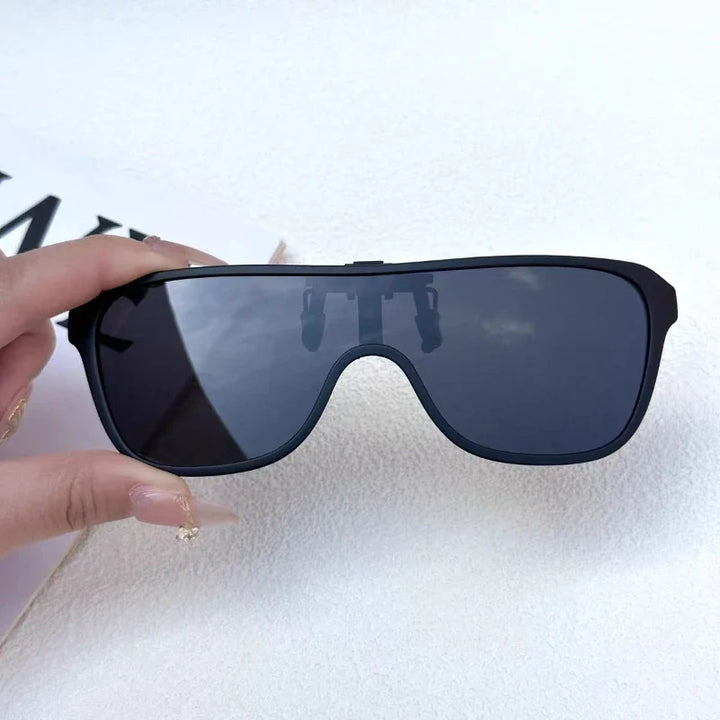 Clip On Sunglasses Polarized Flip Up Driving Glasses Mirror Lens Outdoor UV Protection Summer 2026