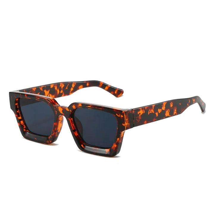 Sunglasses Square Frame Retro Unisex Shades Fall 2026 Trend UV400 Protection Gift