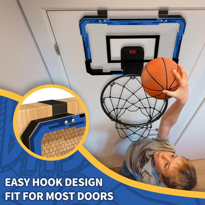Basketball Hoop For Kids Wall Mounted Mini Backboard Set Indoor Outdoor Play Back To School 2026 Gift