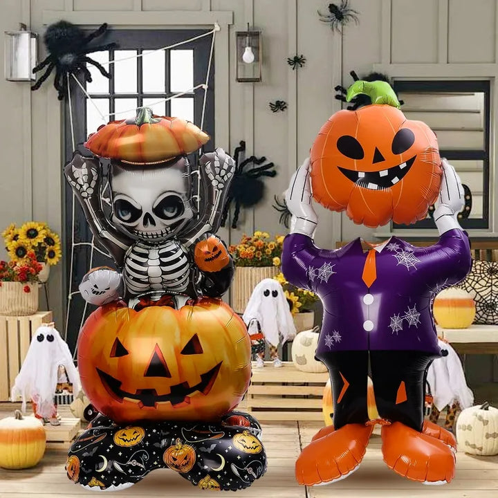 Halloween Balloons Giant Foil Standee Party Decor 2025