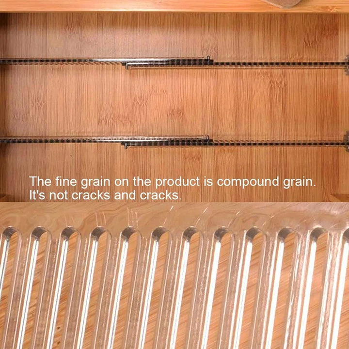 Adjustable Drawer Divider Partition Storage Organiser - 2pcs Set Home Organizers, No Tools Needed