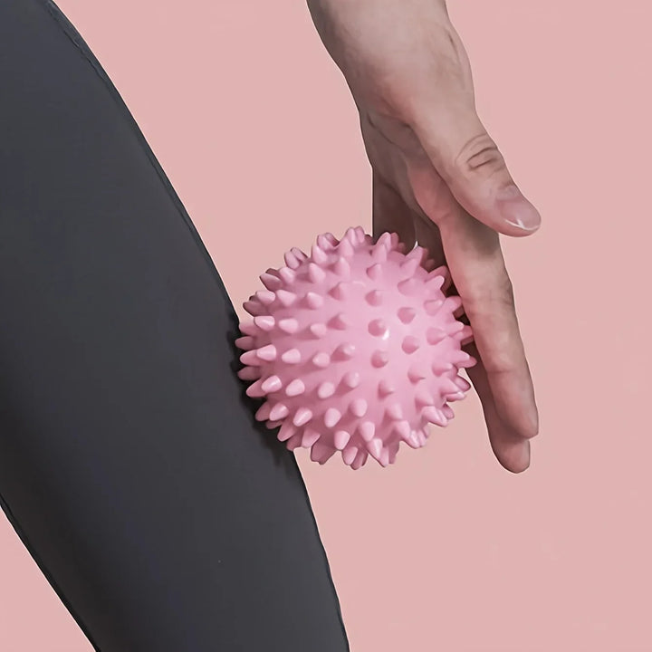 Small PVC Fitness Ball - Yoga Massage Roller for Leg &amp; Neck Muscle Relaxation, Fitness Equipment