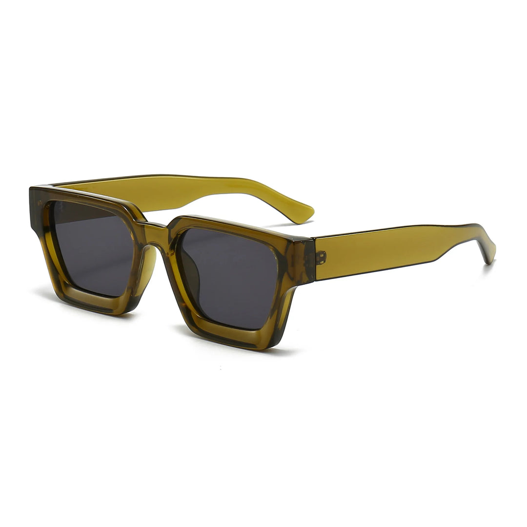 Sunglasses Square Frame Retro Unisex Shades Fall 2026 Trend UV400 Protection Gift
