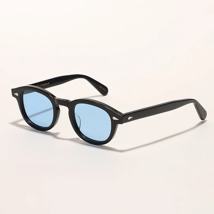 Polarized Sunglasses Vintage Round Acetate Frame Summer 2026 Driving Glare Reduction Gift Idea