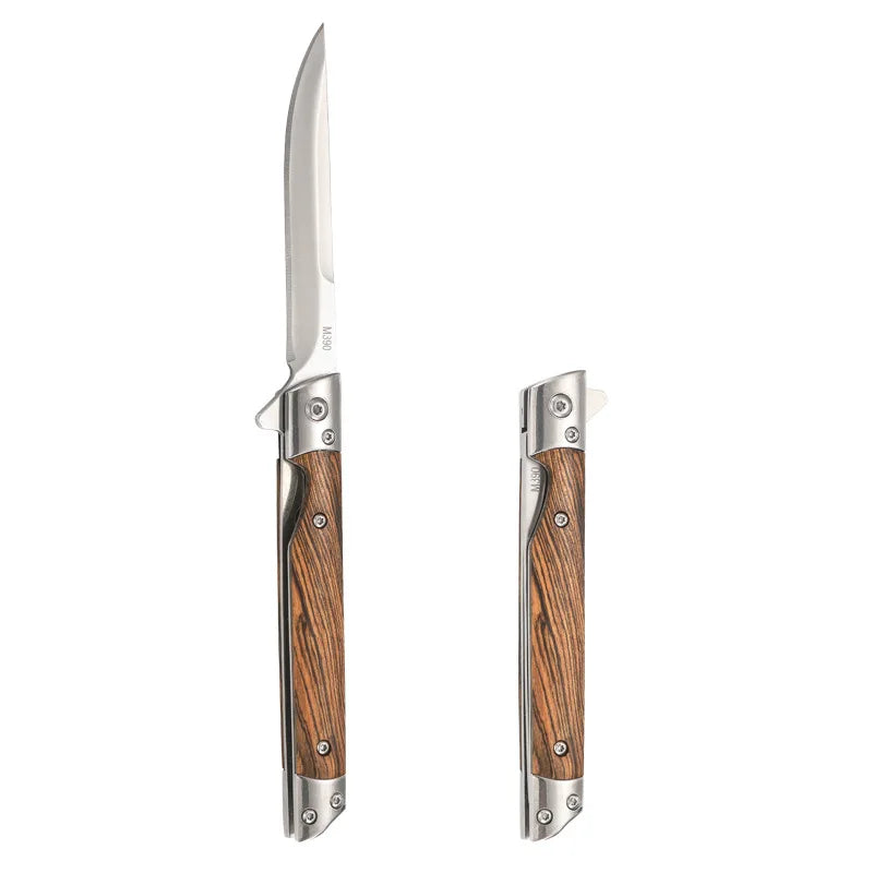 Damascus Pattern Folding Pocket Knife Stainless Steel – Outdoor Camping Multi-Purpose EDC 2026