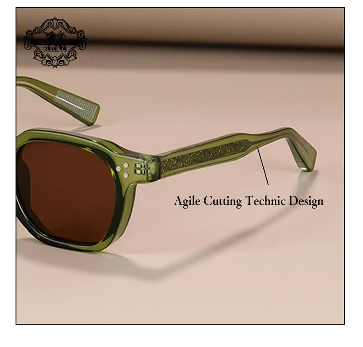 Sunglasses TR90 Frame Retro Rivets Style Unisex Polarized UV400 Summer 2026 Gift Idea