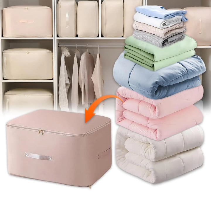 Large Capacity Compression Storage Bag - Home Organizers for Clothes &amp; Quilts, Moisture-Proof