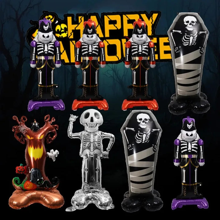 Halloween Balloons Giant Foil Standee Party Decor 2025