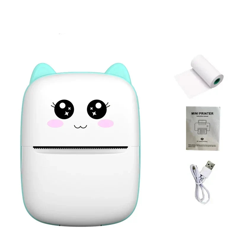 Mini Printer Thermal Ink-Free Portable Sticker Printer (Subscription option)