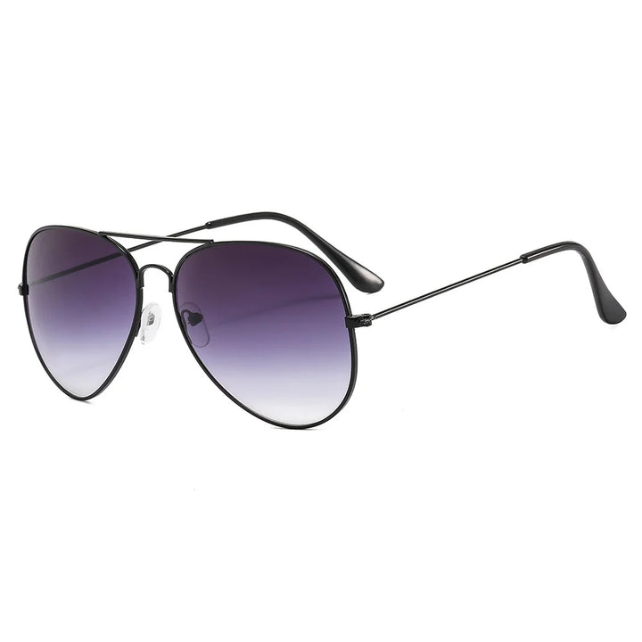 2025 Double Bridge Aviation Sunglasses for Women - UV400 Alloy Frame Mirror Glasses