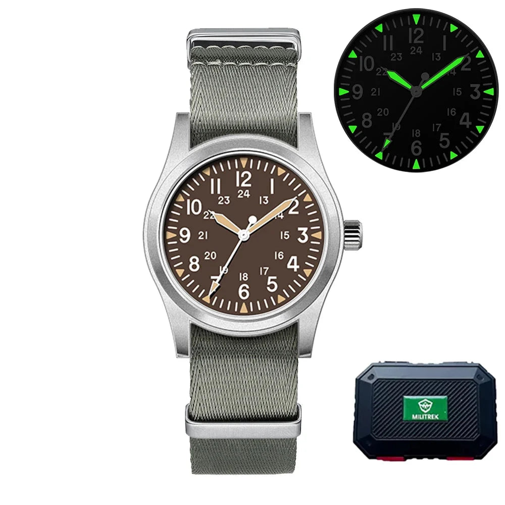 Military Quartz Field Watch 37mm Sapphire Fall 2025