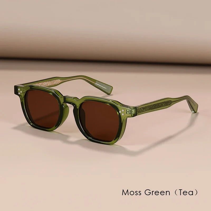 Sunglasses TR90 Frame Retro Rivets Style Unisex Polarized UV400 Summer 2026 Gift Idea
