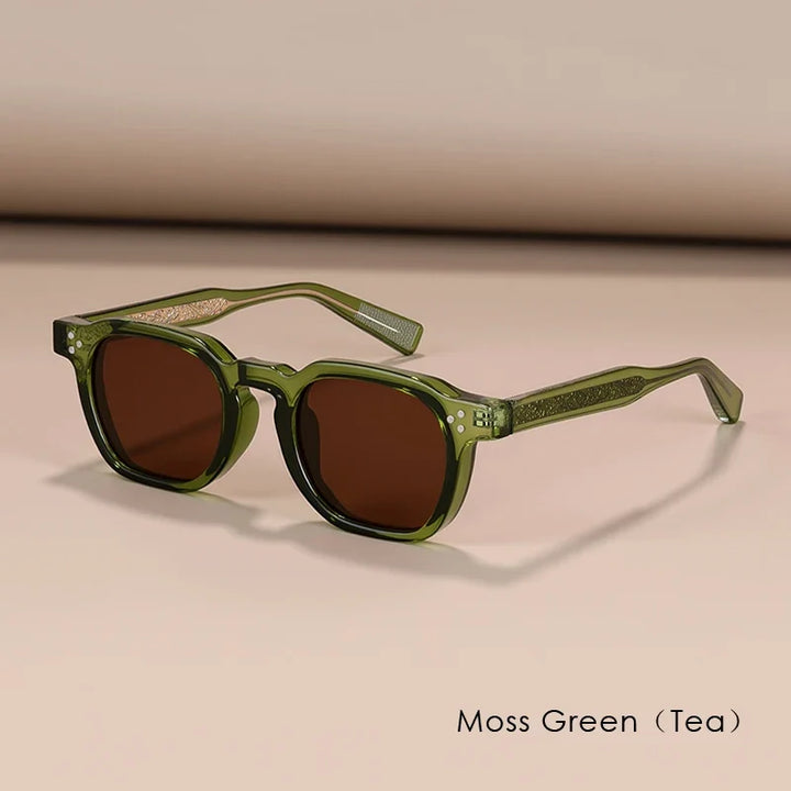 Sunglasses TR90 Frame Retro Rivets Style Unisex Polarized UV400 Summer 2026 Gift Idea