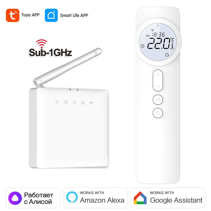 Smart Thermostat WiFi RF433 - Temperature Controller For Gas Boilers And Floor Heating, Fall 2025 Energy Saving