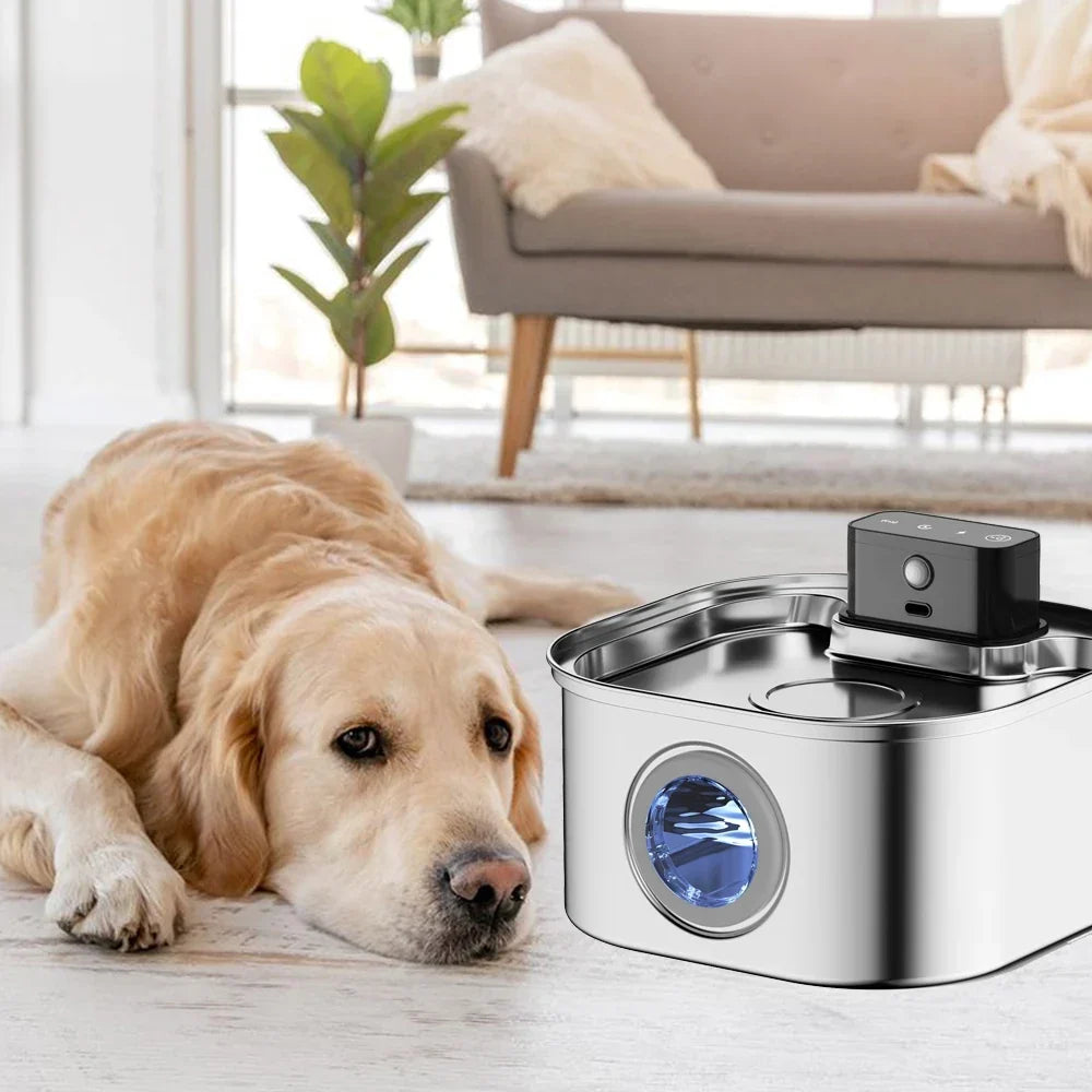 Cat Water Fountain Stainless Steel Wireless 3.2L Auto Dispenser Fall 2026 Keeps Pets Hydrated