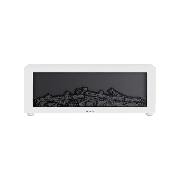 Creative Fireplace Air Humidifier Diffuser with LED Light Remote Control for Home Gift