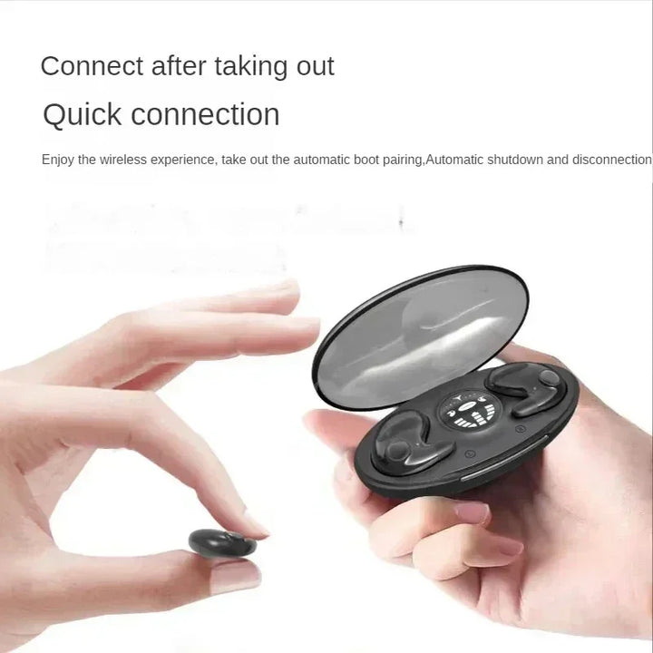 Invisible Sleep Wireless Earphone TWS Bluetooth 5.3 Headphones IPX5 Waterproof Sports Earbuds