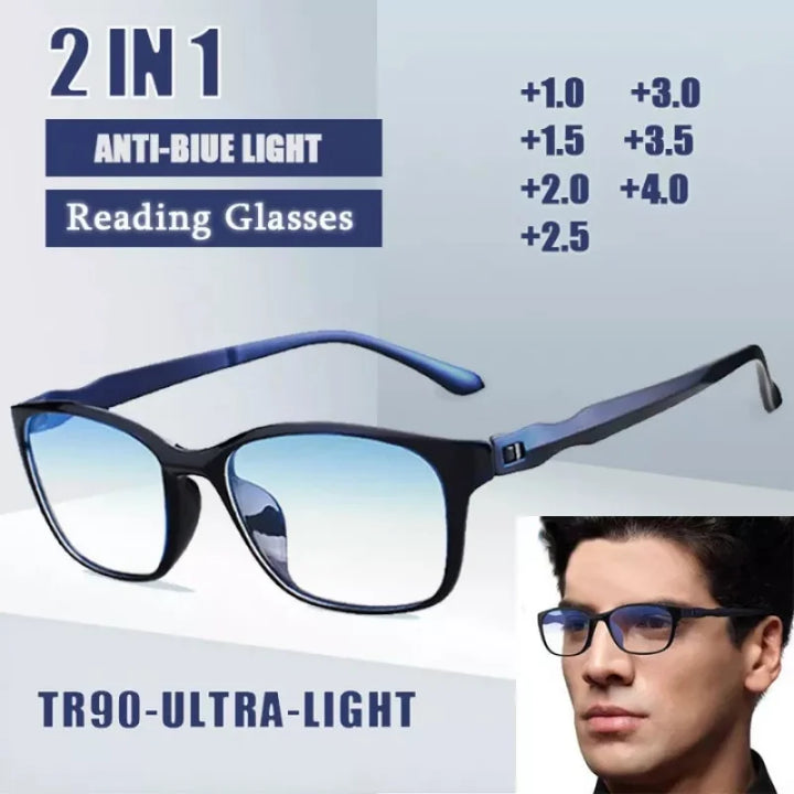 Reading Glasses Anti Blue Light Presbyopic Computer Eyewear Back To School 2026 Trend Unisex