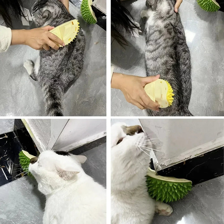 Cat Grooming Scratcher Brush &amp; Massager for Dogs and Cats - Pet Hair Remover, 8 colours
