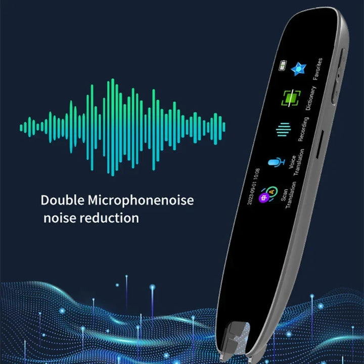 Multifunctional Smart Voice Translator Pen A26 - Real-Time Language Dictionary for Travel