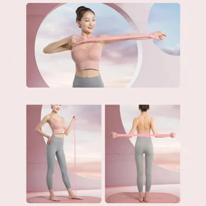 Durable Fitness Resistance Band - Elastic Workout Equipment for Home Training &amp; Yoga