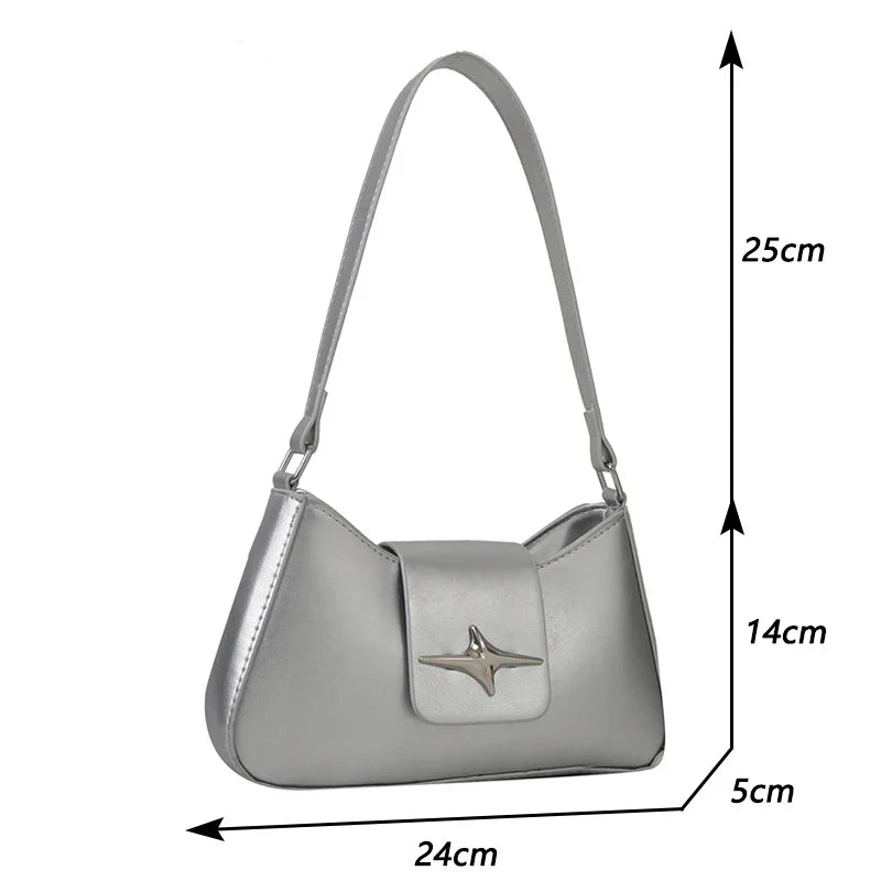 Shoulder Bag - Small Purse, Y2K Retro Style, Fall 2026 Trend, Daily Use Unisex Handbag Gift