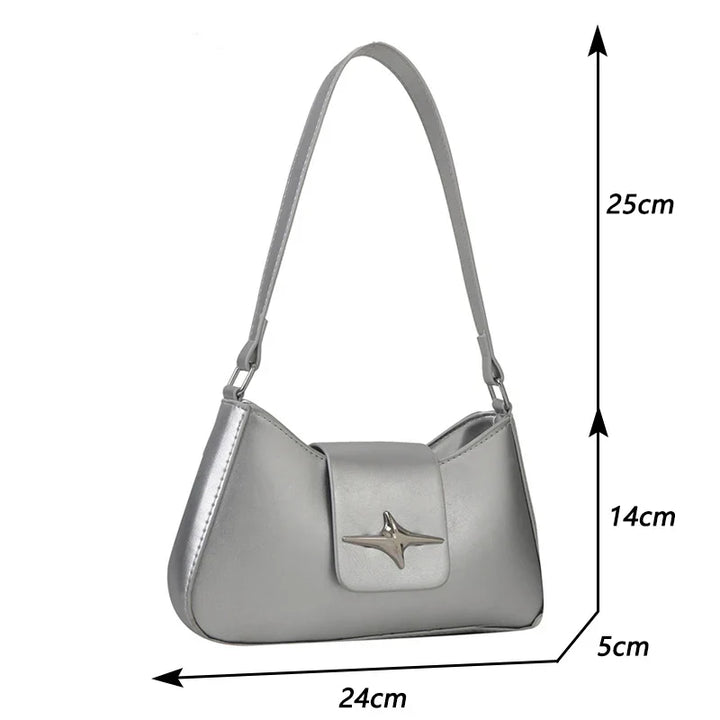 Shoulder Bag - Small Purse, Y2K Retro Style, Fall 2026 Trend, Daily Use Unisex Handbag Gift