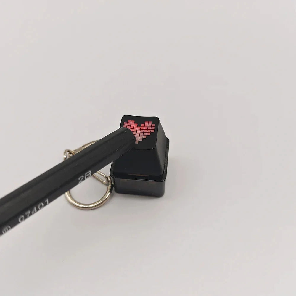 Mechanical Keyboard Keychain RGB Mini Tester Stress Toy