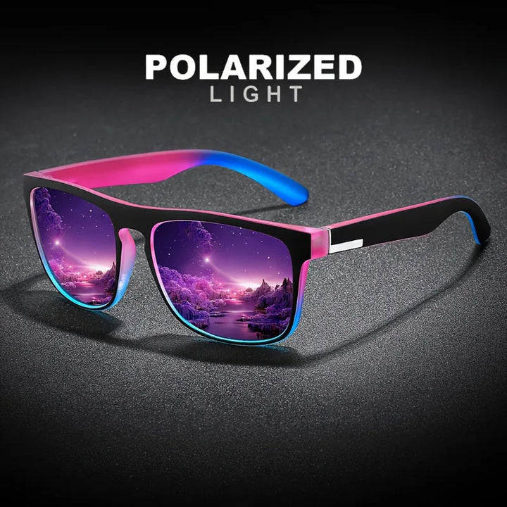Polarized Sunglasses Three Pack Square Gradient Frames UV400 Anti Glare For Summer Travel Gift