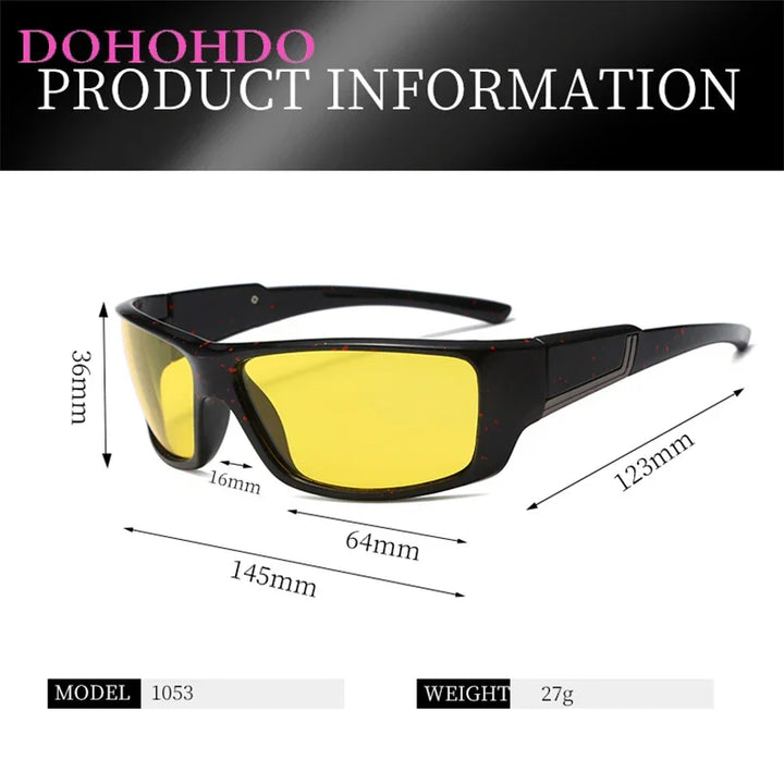 Night Vision Sunglasses Polarized Eyewear Fall 2025 Vision Enhancement for Night Driving UV400