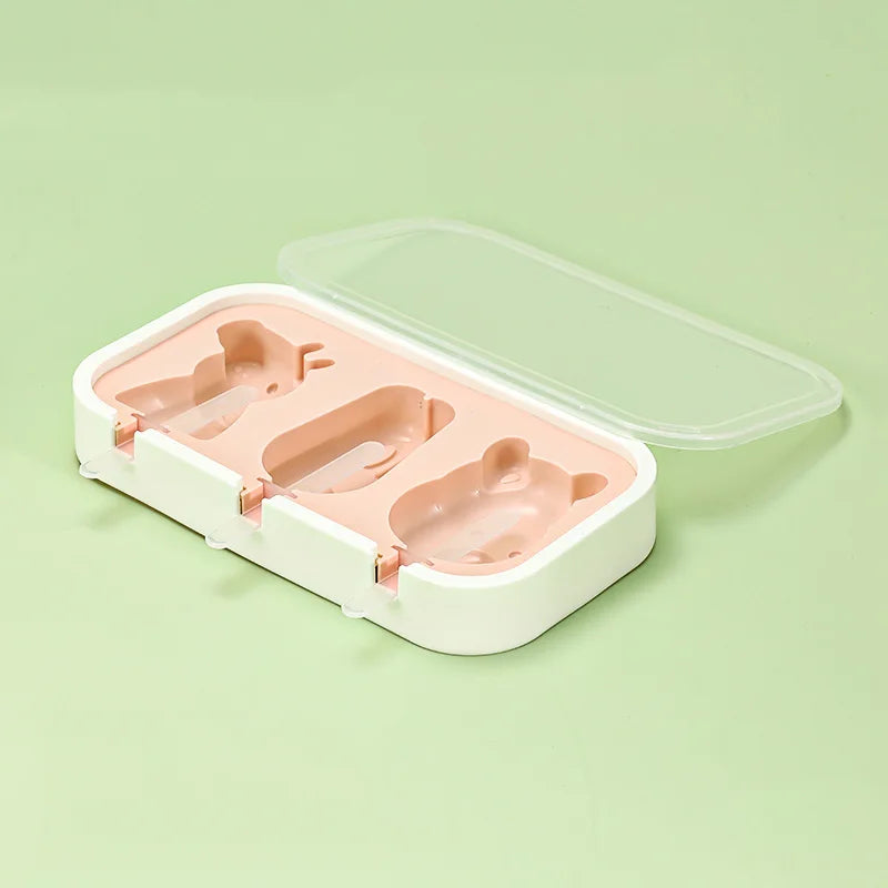 Silicone Mini Popsicle Molds Set for Kids, BPA Free Reusable Ice Pop Maker, Easy Release and Dishwasher Safe