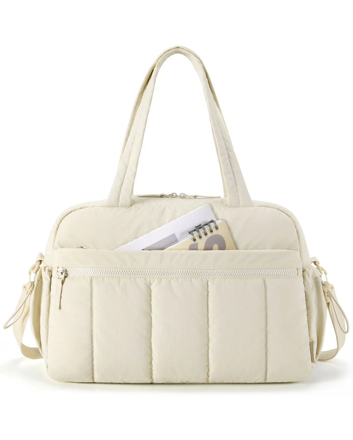 Travel Duffel Bag with Shoulder Strap, Large Capacity Gym &amp; Diaper Bag