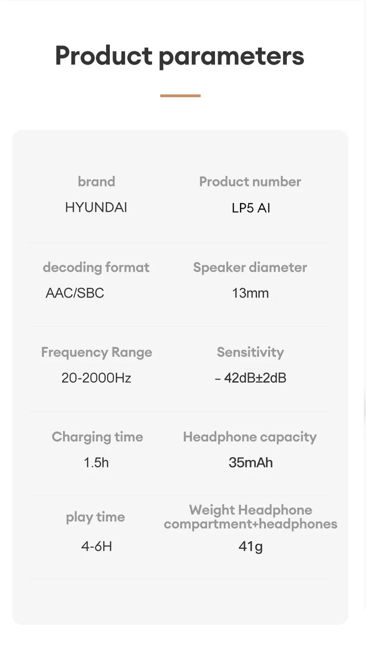 Bluetooth Earbuds AI Translator True Wireless With Mic