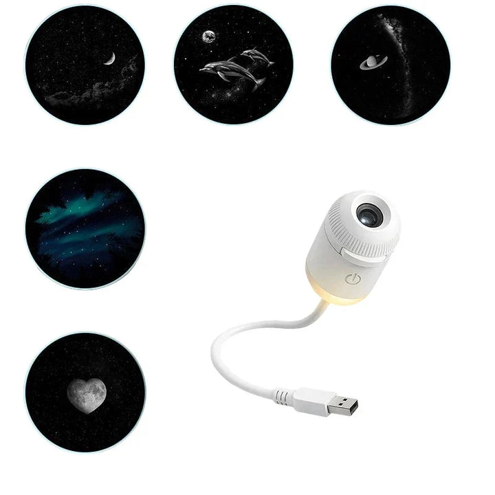 Galaxy Star Projector Night Light 2-in-1 Mood Lamp With Adjustable Brightness Viral Fall 2026 Gift