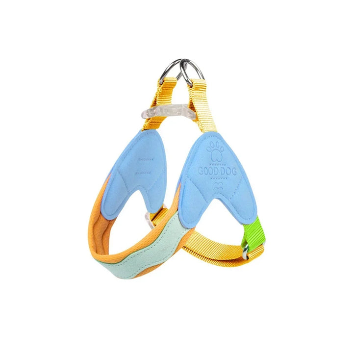 Dog Harness Y Shaped Adjustable Chest Straps Polyester Blends Summer 2026 Outdoor Use Easy Fit