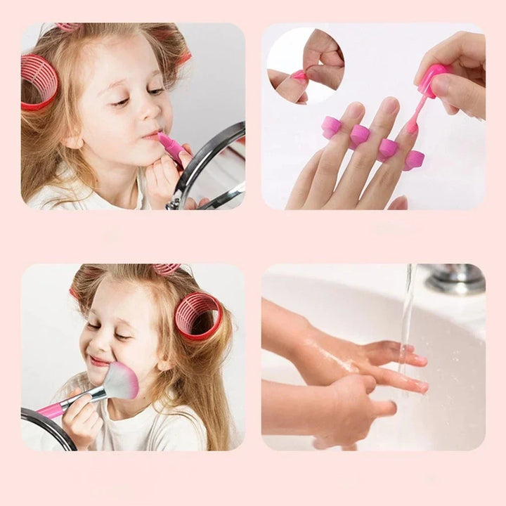 Kids Makeup Set Fun Princess Style Pretend Play Cosmetic Kit With Safe Non Toxic colours Gift Idea 2025