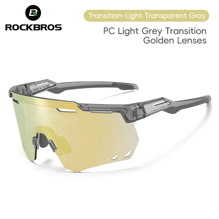 Cycling Glasses Unisex MTB Road Eyewear UV400 Polarized Photochromic Lenses, Fall 2026 Trend, All-Weather Eye Protection